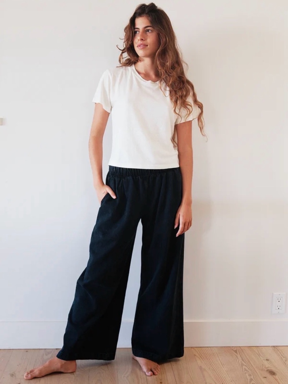 Jungmaven Disco Denim Pant in Black Indigo